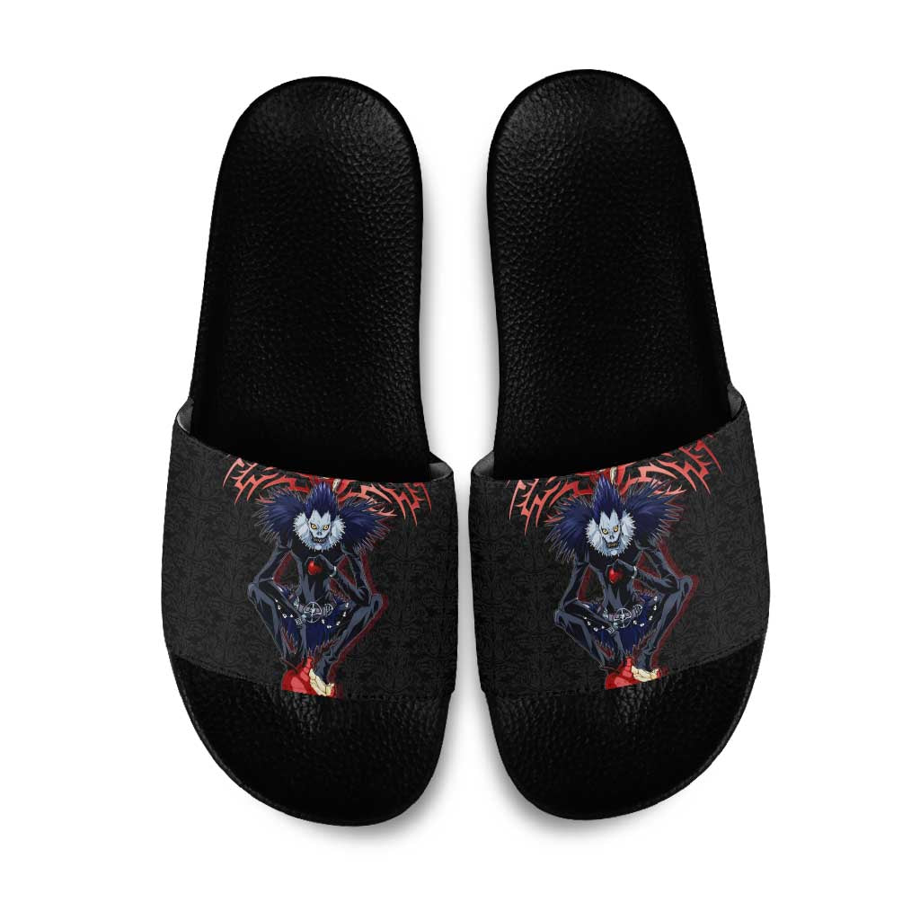 Ryuk Death Note Slide Sandals Death Note's Ryuk - Chaos, Apples & Darkness