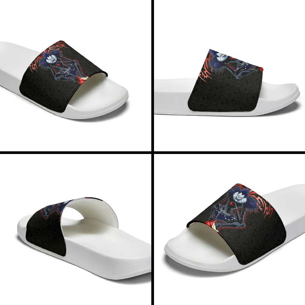 Ryuk Death Note Slide Sandals Death Note's Ryuk - Chaos, Apples & Darkness