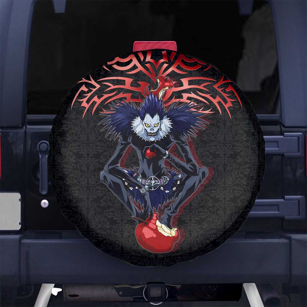 Ryuk Death Note Spare Tire Cover Death Note's Ryuk - Chaos, Apples & Darkness