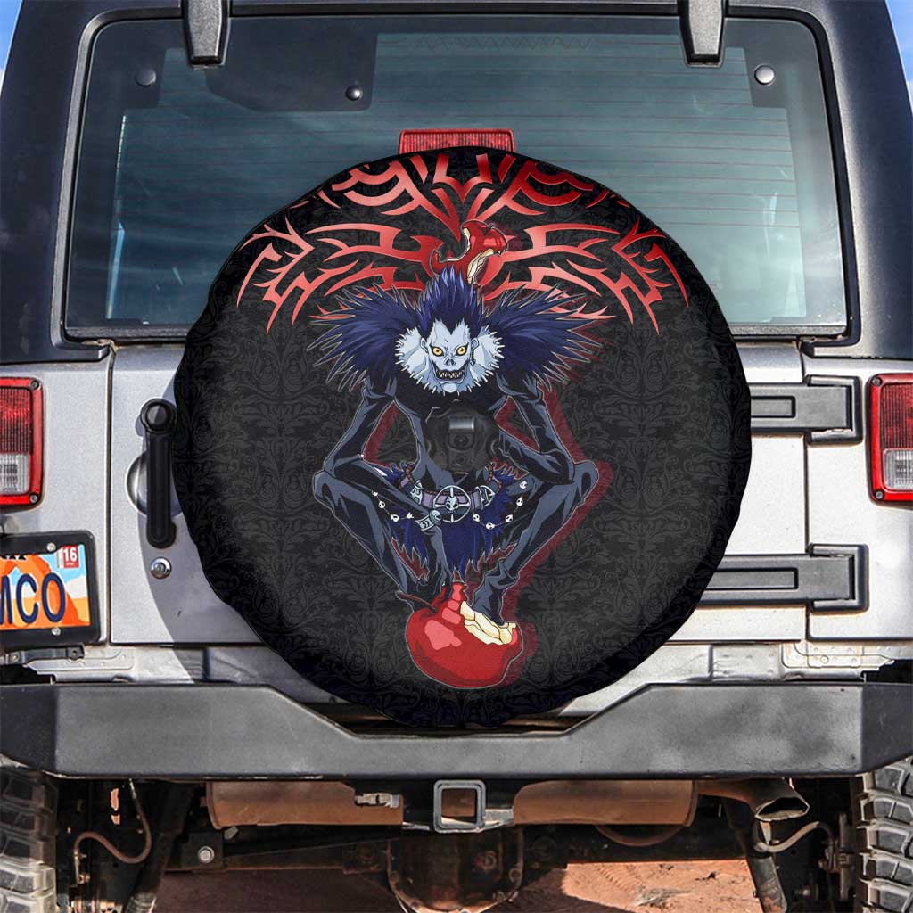 Ryuk Death Note Spare Tire Cover Death Note's Ryuk - Chaos, Apples & Darkness