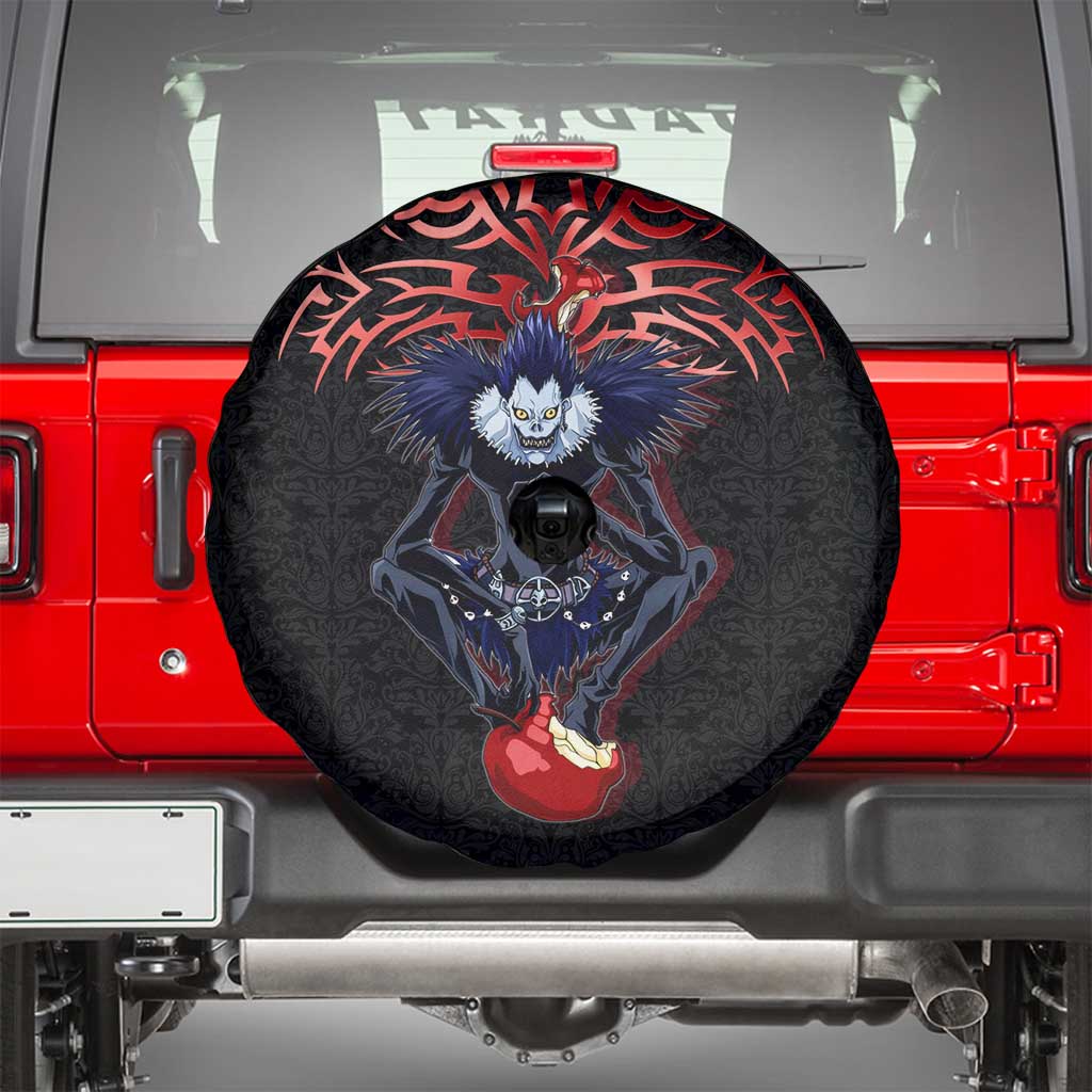 Ryuk Death Note Spare Tire Cover Death Note's Ryuk - Chaos, Apples & Darkness