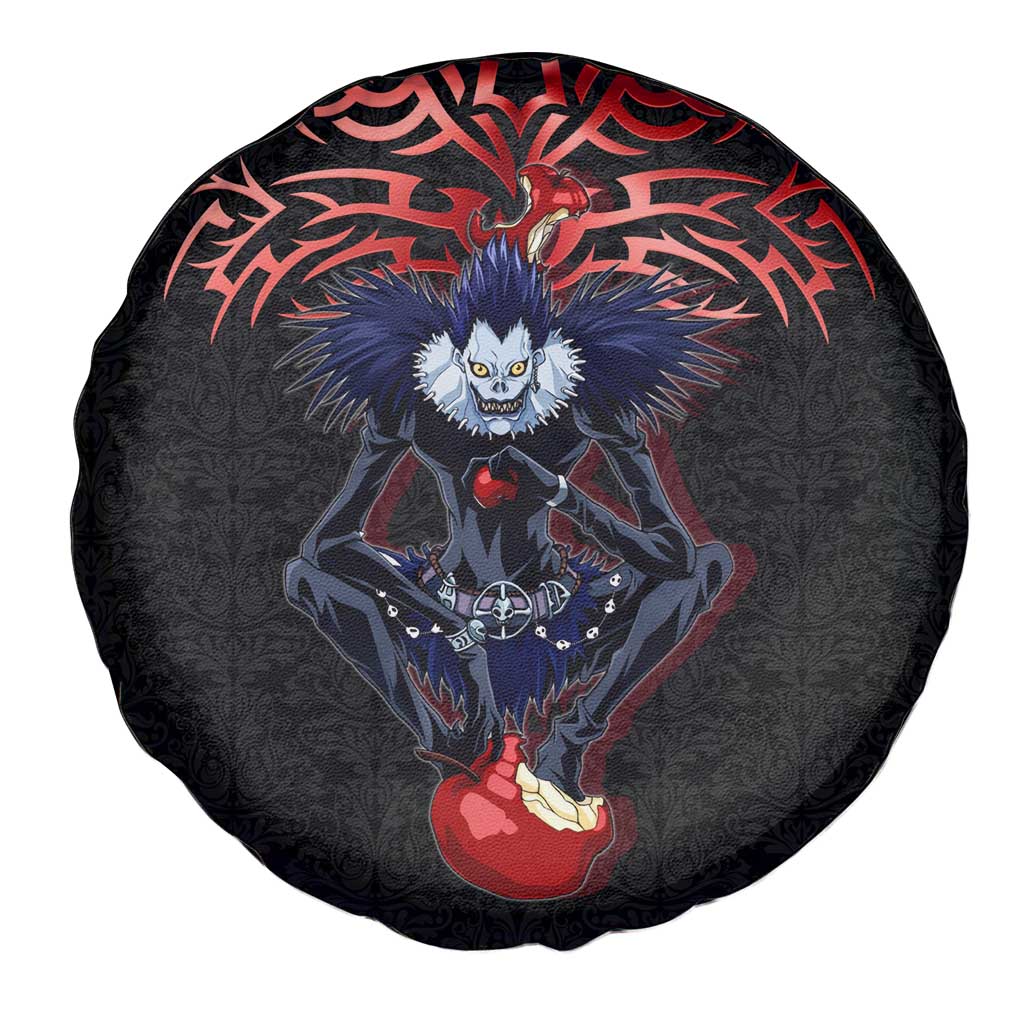 Ryuk Death Note Spare Tire Cover Death Note's Ryuk - Chaos, Apples & Darkness