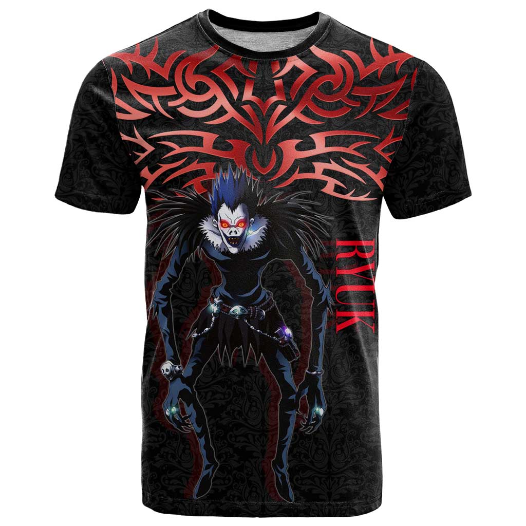 Ryuk Death Note T Shirt Death Note's Ryuk - Chaos, Apples & Darkness