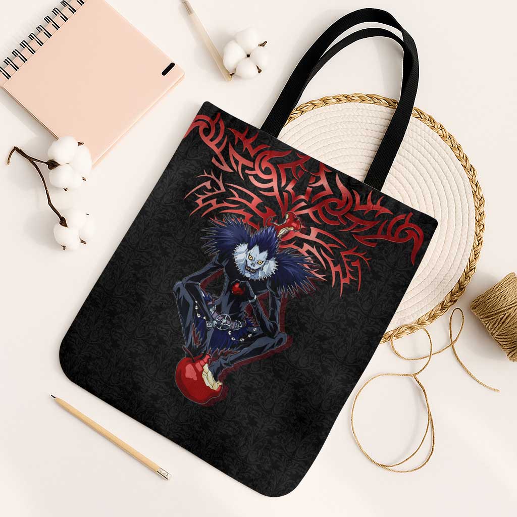 Ryuk Death Note Tote Bag Death Note's Ryuk - Chaos, Apples & Darkness