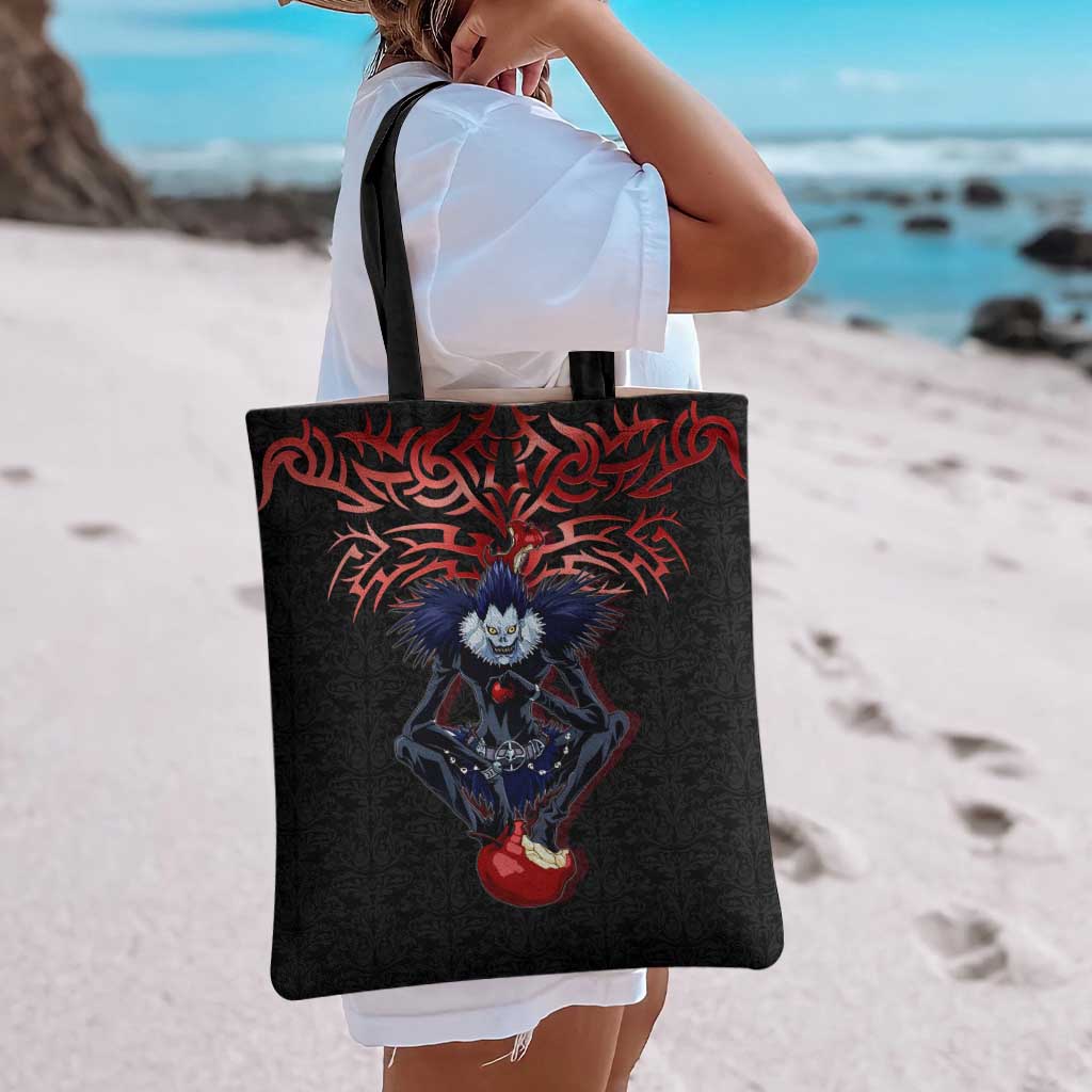 Ryuk Death Note Tote Bag Death Note's Ryuk - Chaos, Apples & Darkness