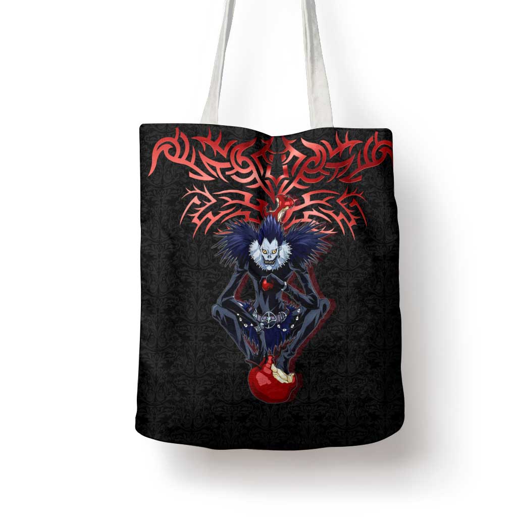 Ryuk Death Note Tote Bag Death Note's Ryuk - Chaos, Apples & Darkness