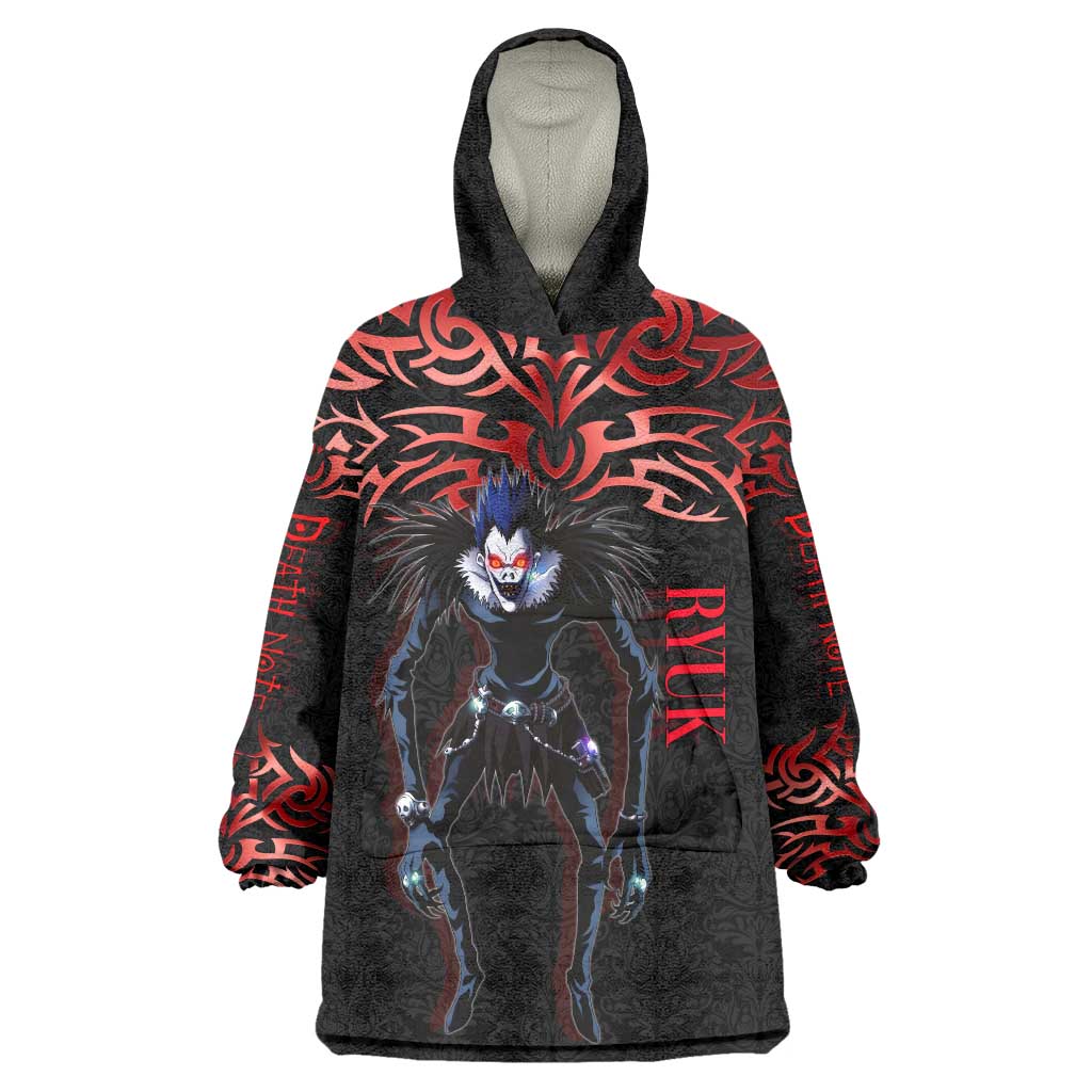 Ryuk Death Note Wearable Blanket Hoodie Death Note's Ryuk - Chaos, Apples & Darkness