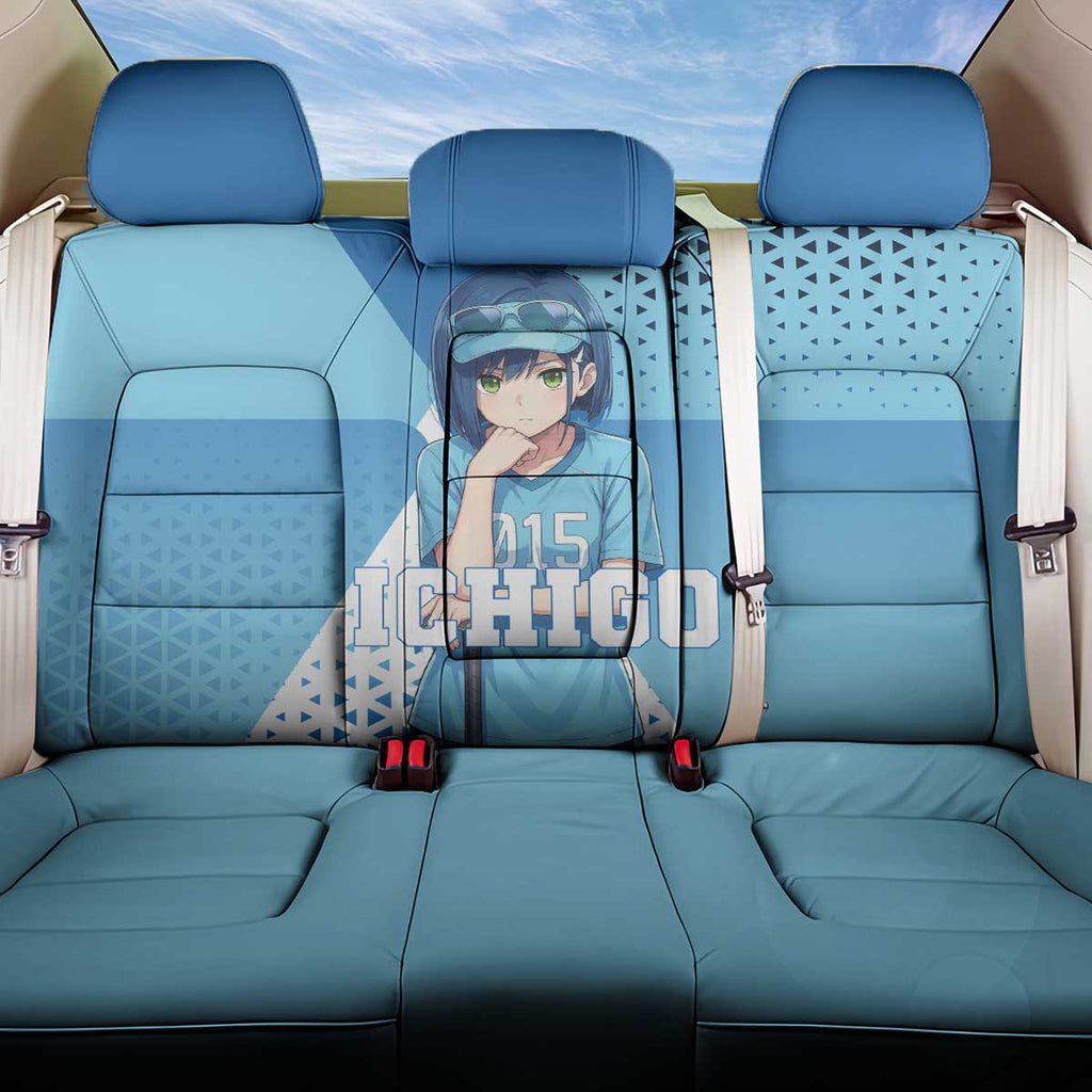 Ichigo Back Car Seat Cover Cool Blue Baseball Anime Style