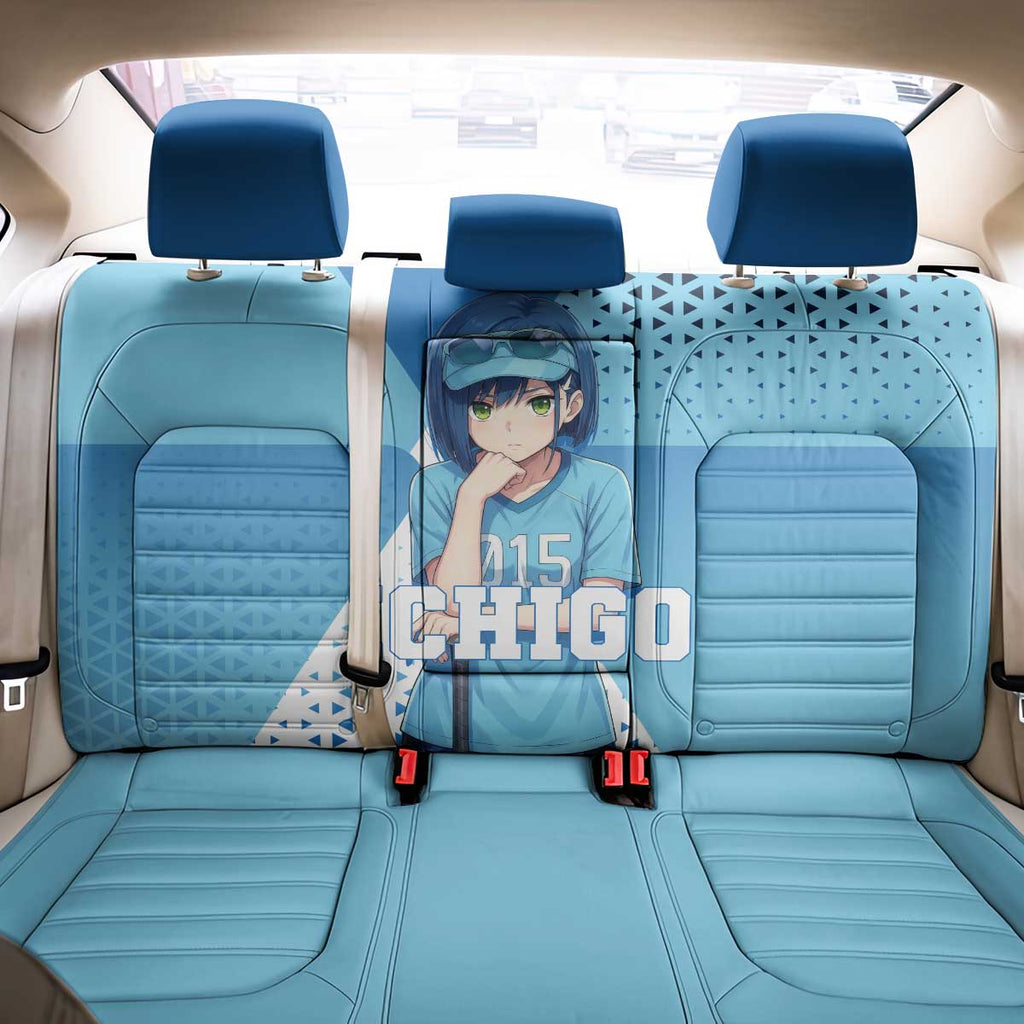 Ichigo Back Car Seat Cover Cool Blue Baseball Anime Style