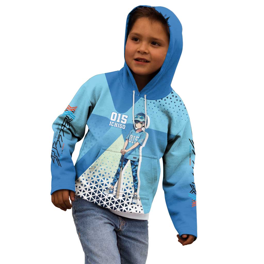 Ichigo Kid Hoodie Cool Blue Baseball Anime Style