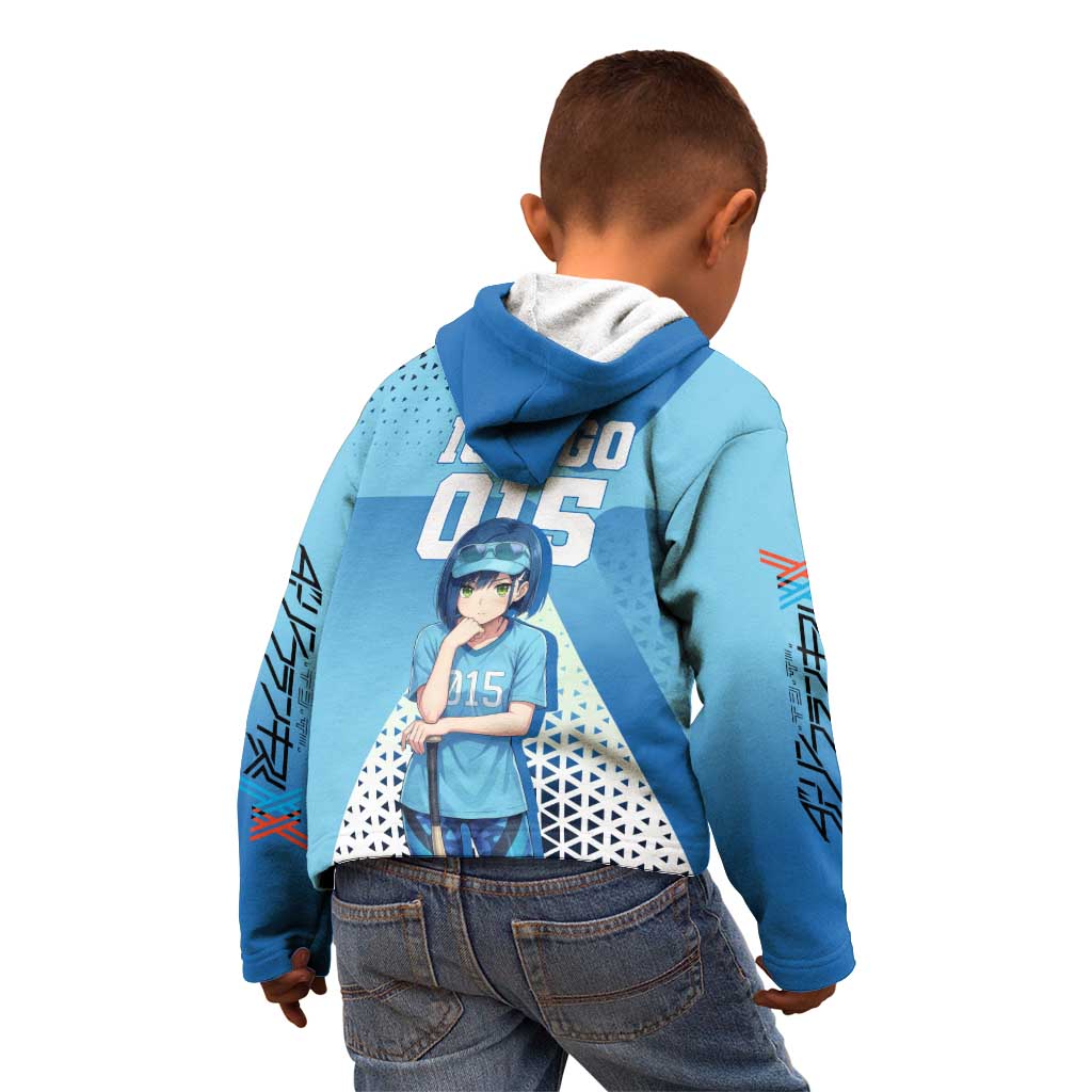Ichigo Kid Hoodie Cool Blue Baseball Anime Style