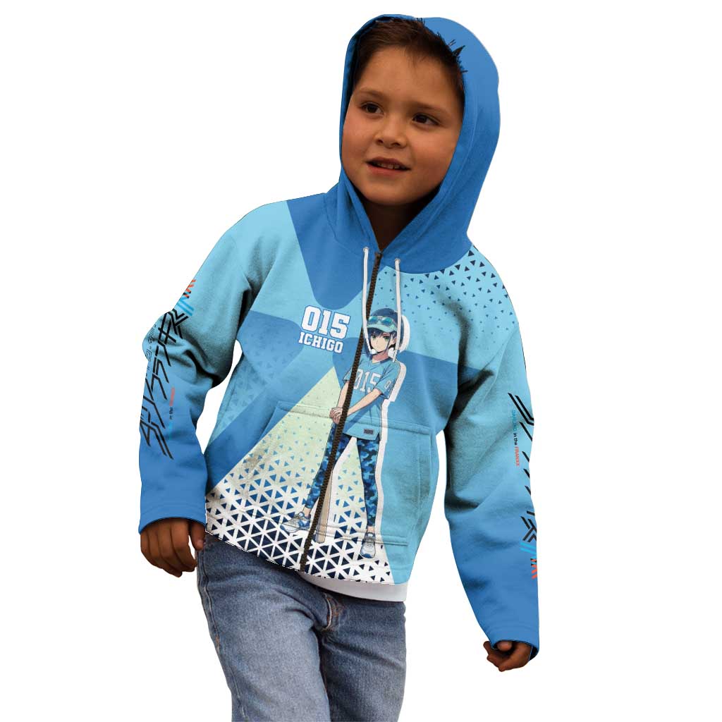 Ichigo Kid Hoodie Cool Blue Baseball Anime Style