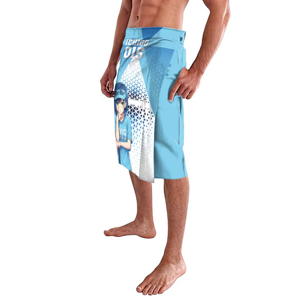 Ichigo Lavalava Cool Blue Baseball Anime Style