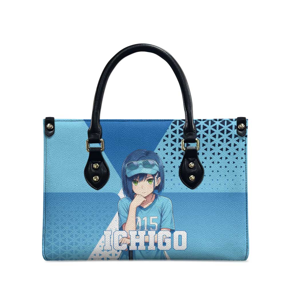 Ichigo Leather Bag Cool Blue Baseball Anime Style