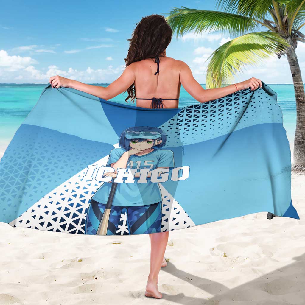 Ichigo Sarong Cool Blue Baseball Anime Style
