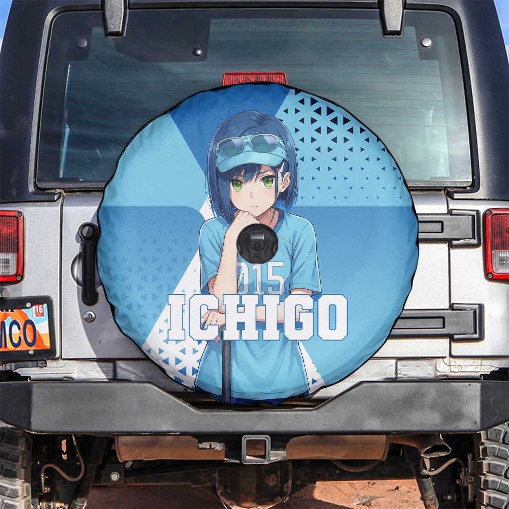 Ichigo Spare Tire Cover Cool Blue Baseball Anime Style