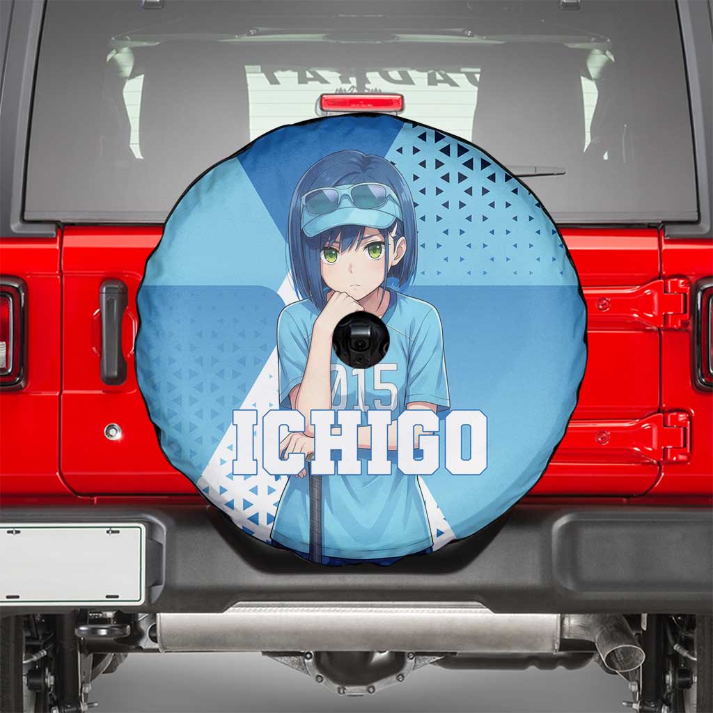 Ichigo Spare Tire Cover Cool Blue Baseball Anime Style