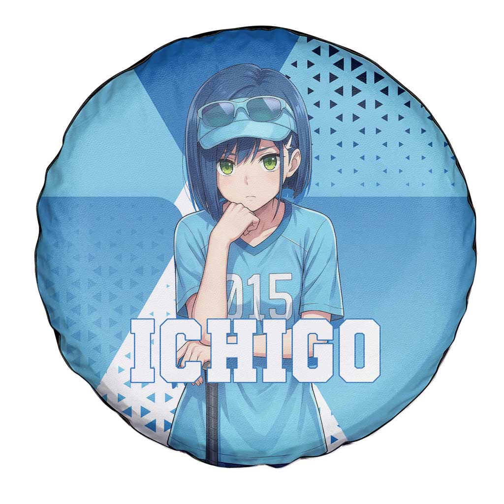 Ichigo Spare Tire Cover Cool Blue Baseball Anime Style