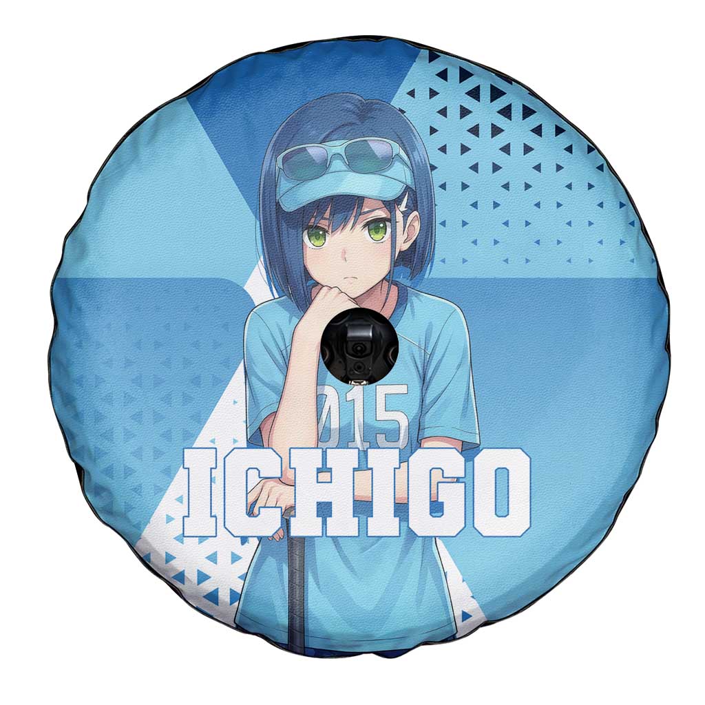 Ichigo Spare Tire Cover Cool Blue Baseball Anime Style