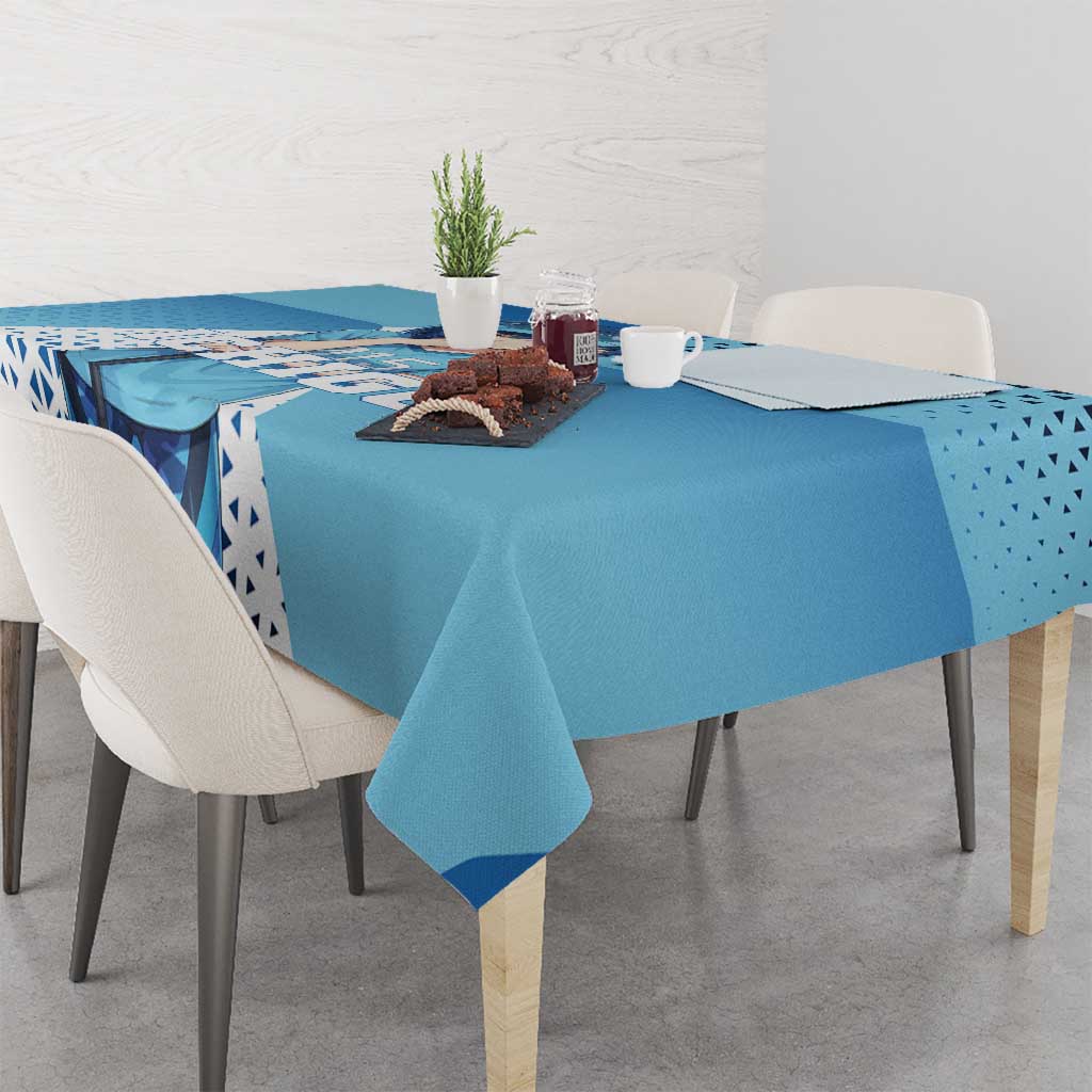 Ichigo Tablecloth Cool Blue Baseball Anime Style