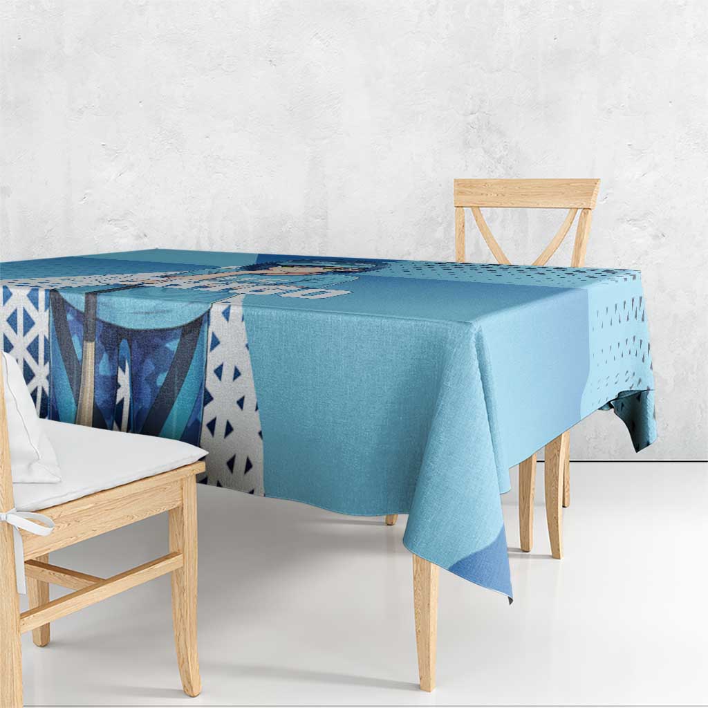 Ichigo Tablecloth Cool Blue Baseball Anime Style