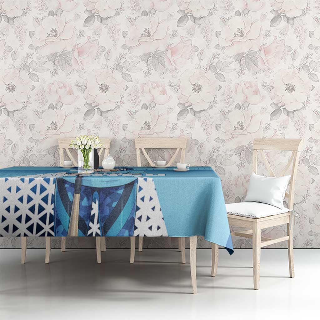 Ichigo Tablecloth Cool Blue Baseball Anime Style