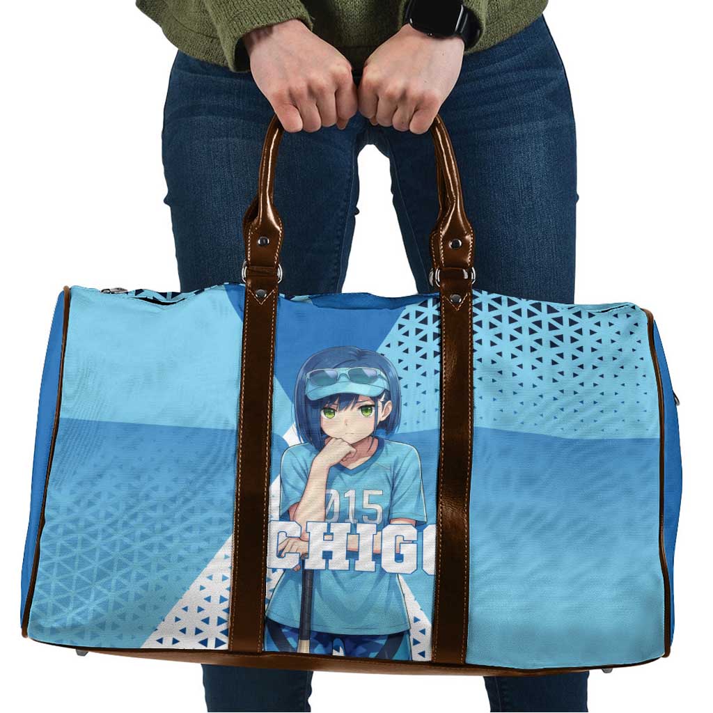 Ichigo Travel Bag Cool Blue Baseball Anime Style