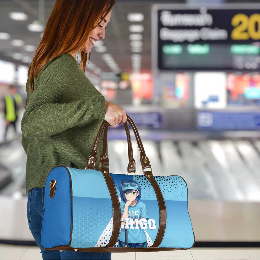 Ichigo Travel Bag Cool Blue Baseball Anime Style
