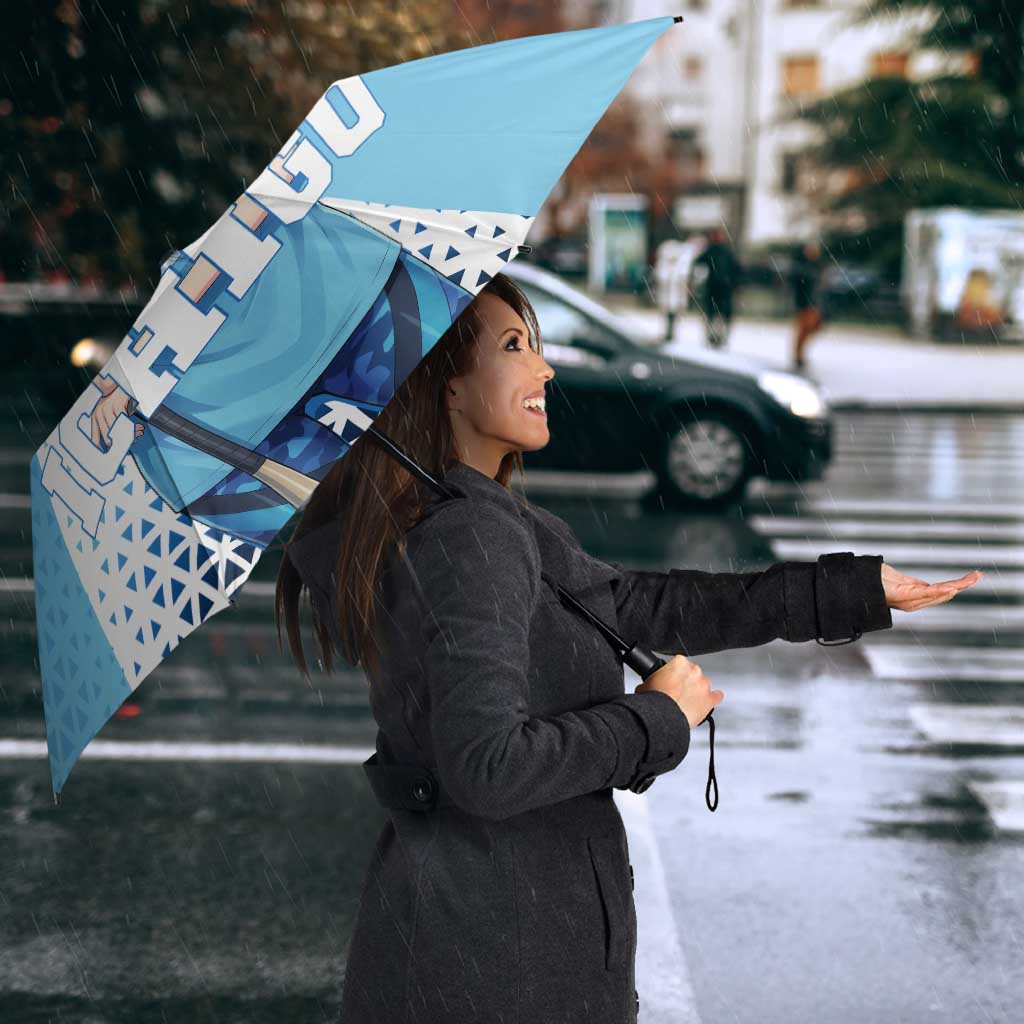 Ichigo Umbrella Cool Blue Baseball Anime Style