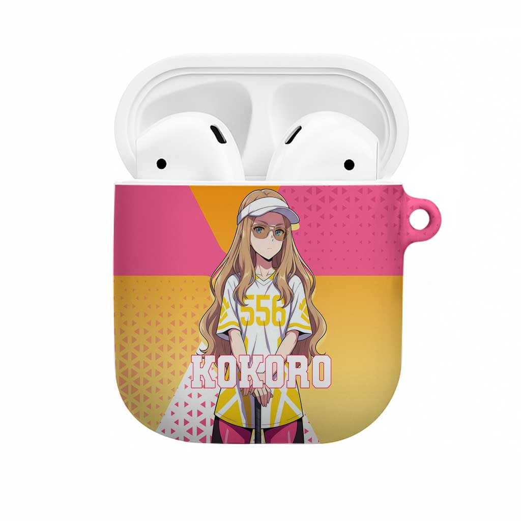 Kokoro AirPods Case Sunset Gradient Baseball Anime Style