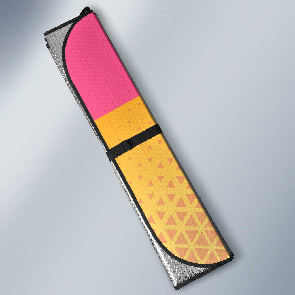 Kokoro Auto Sun Shade Sunset Gradient Baseball Anime Style