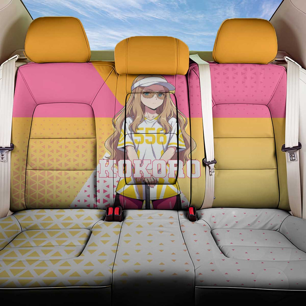 Kokoro Back Car Seat Cover Sunset Gradient Baseball Anime Style