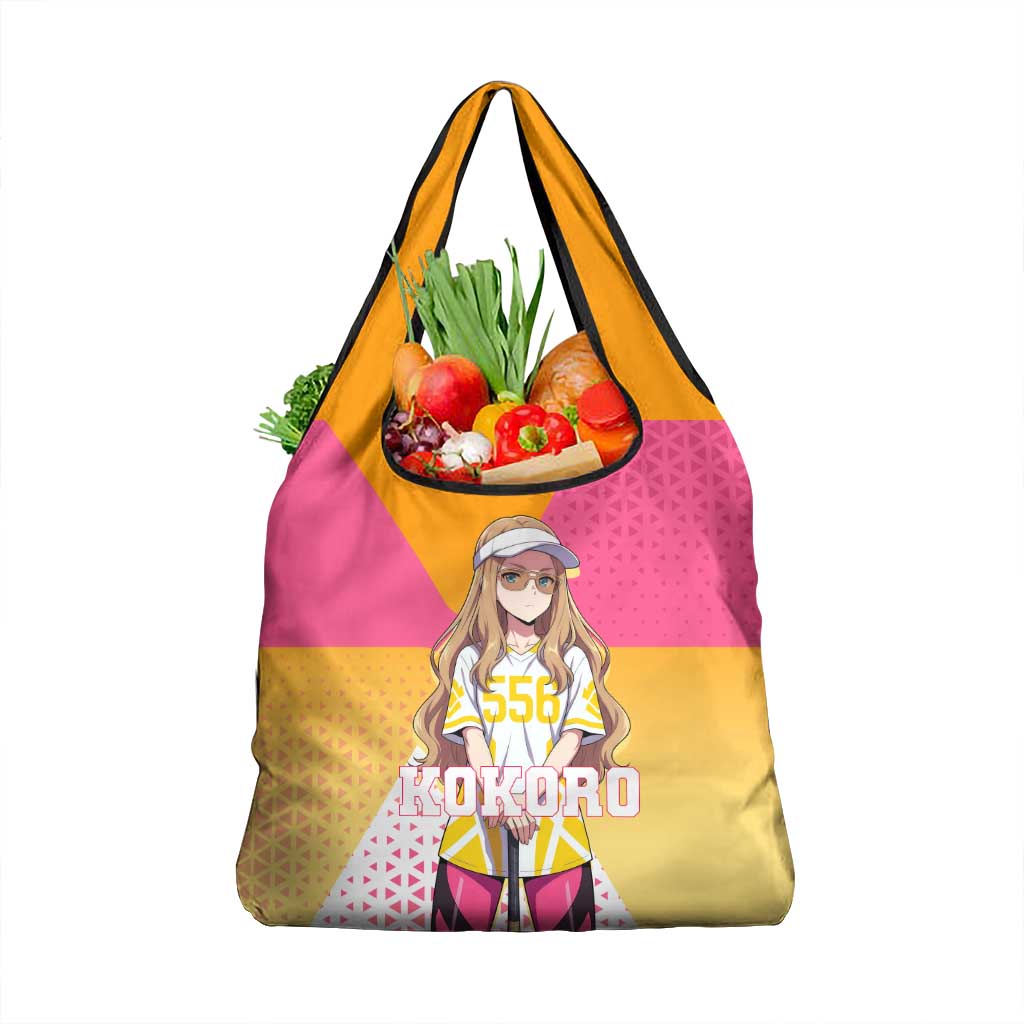 Kokoro Grocery Bag Sunset Gradient Baseball Anime Style