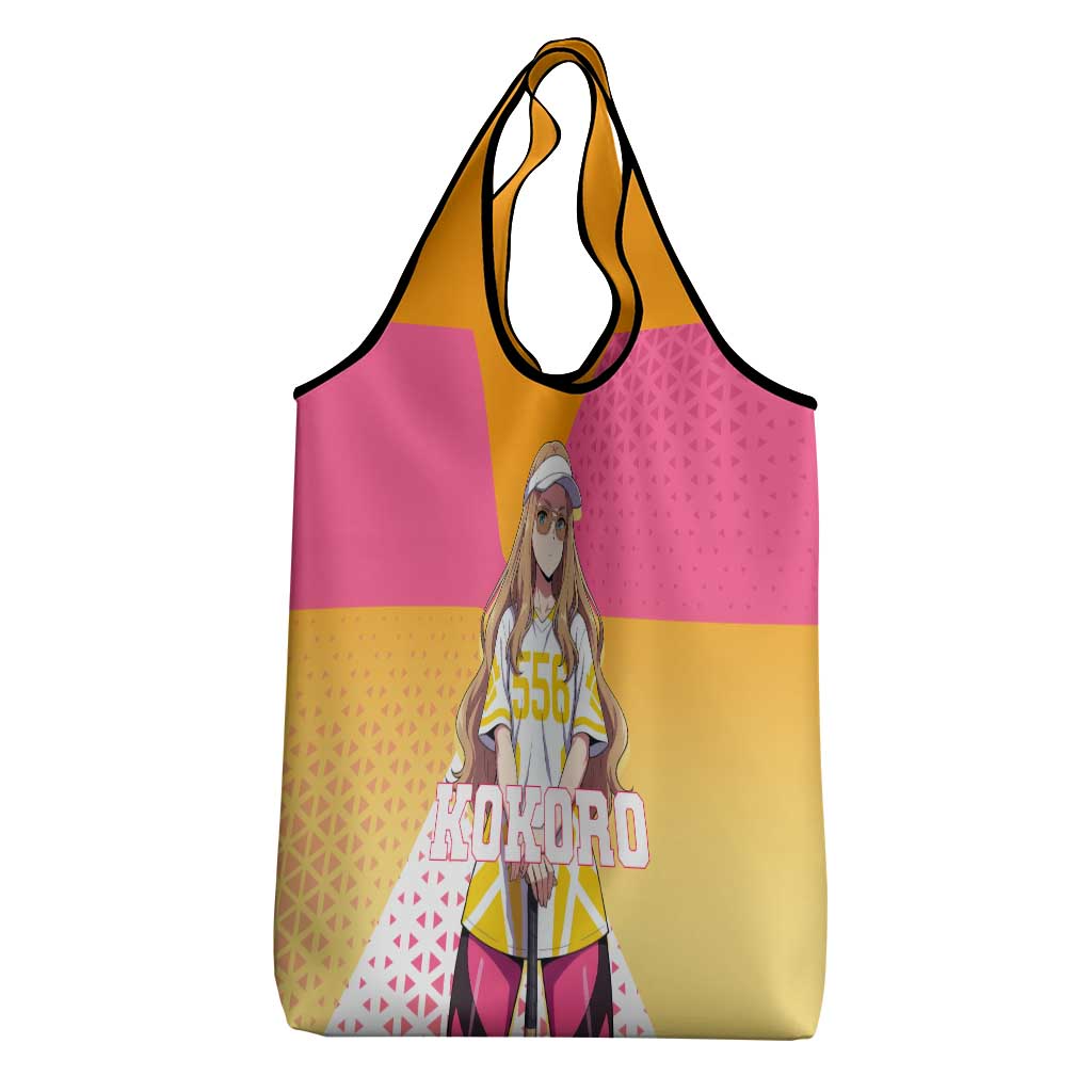 Kokoro Grocery Bag Sunset Gradient Baseball Anime Style