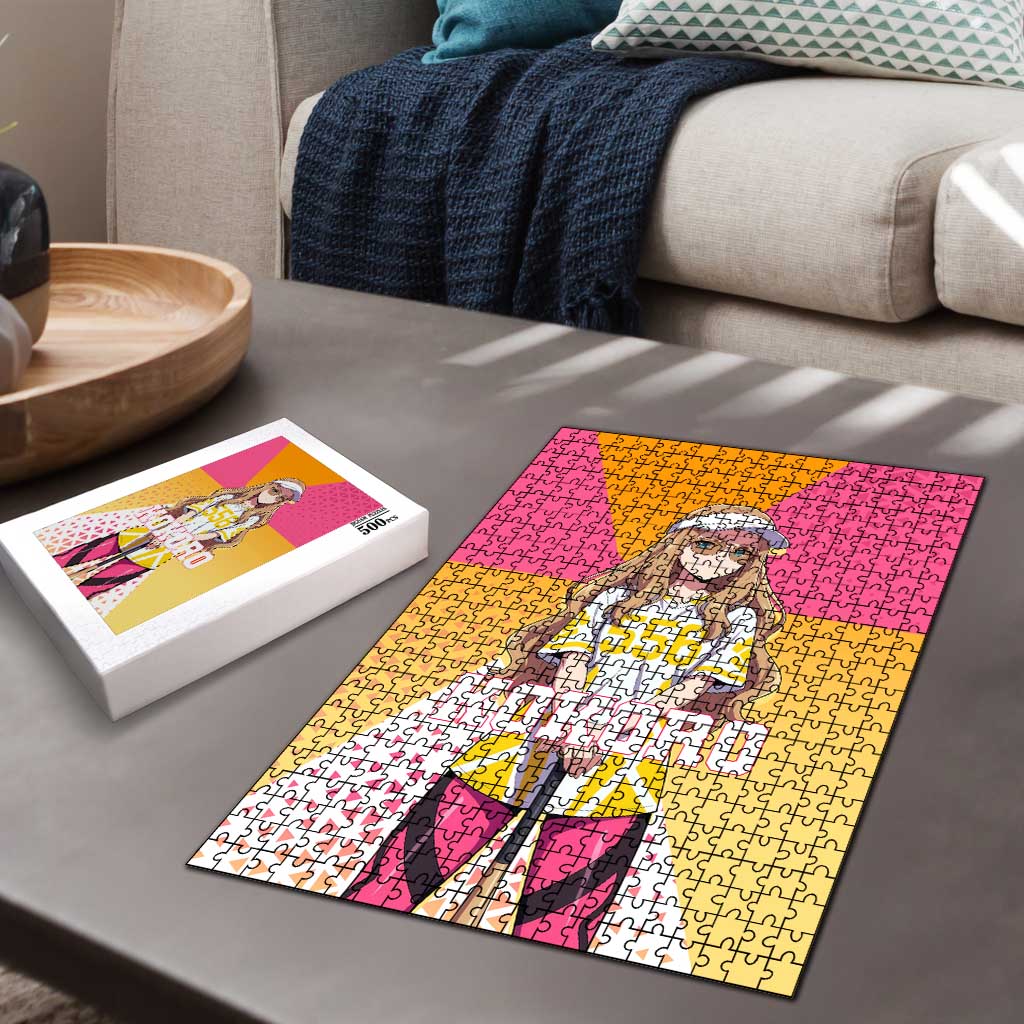 Kokoro Puzzle Sunset Gradient Baseball Anime Style