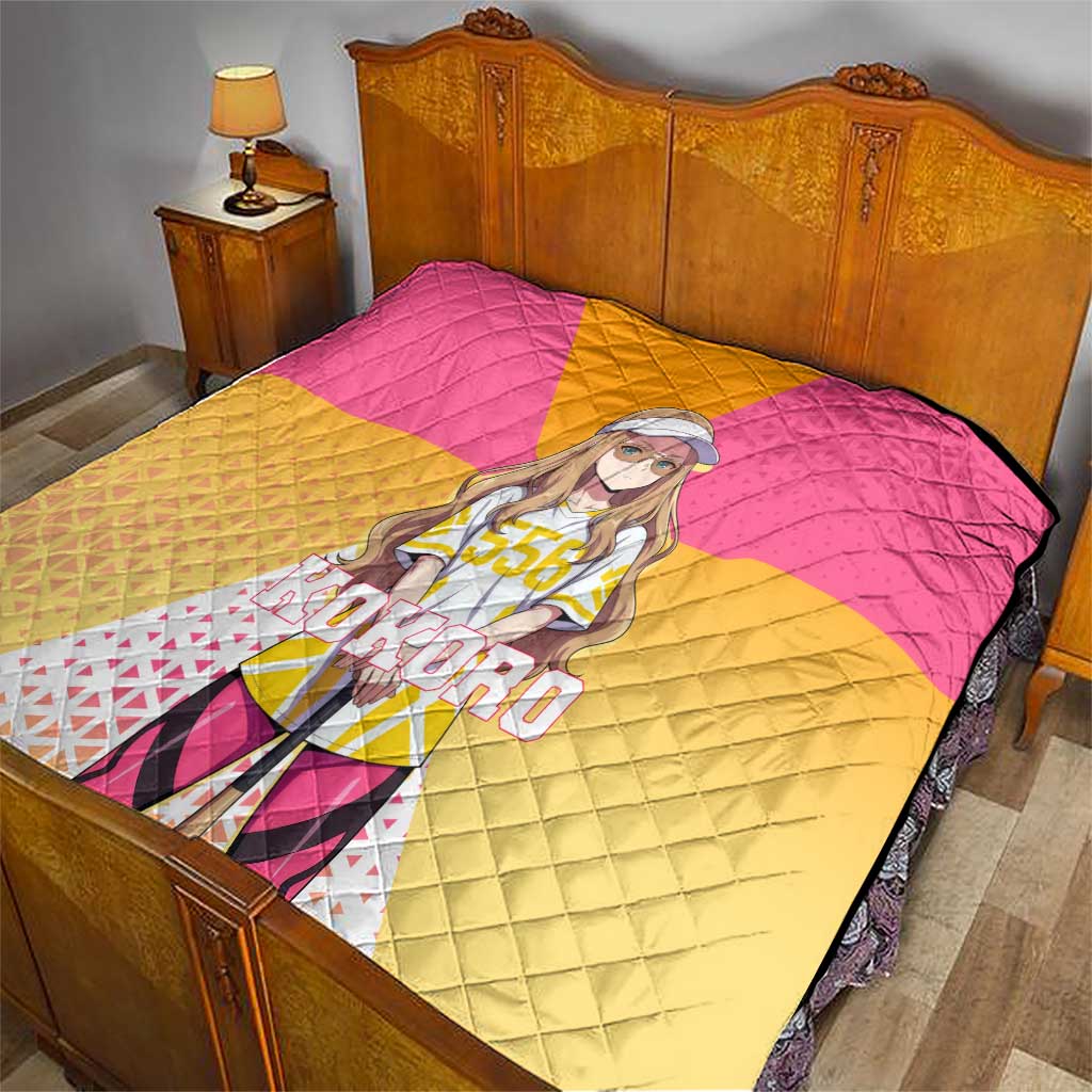 Kokoro Quilt Sunset Gradient Baseball Anime Style