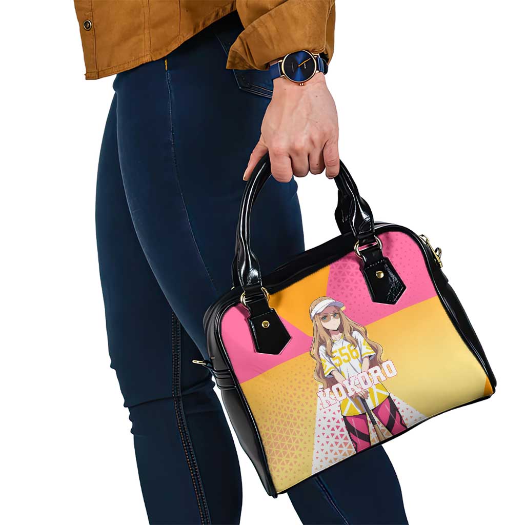 Kokoro Shoulder Handbag Sunset Gradient Baseball Anime Style