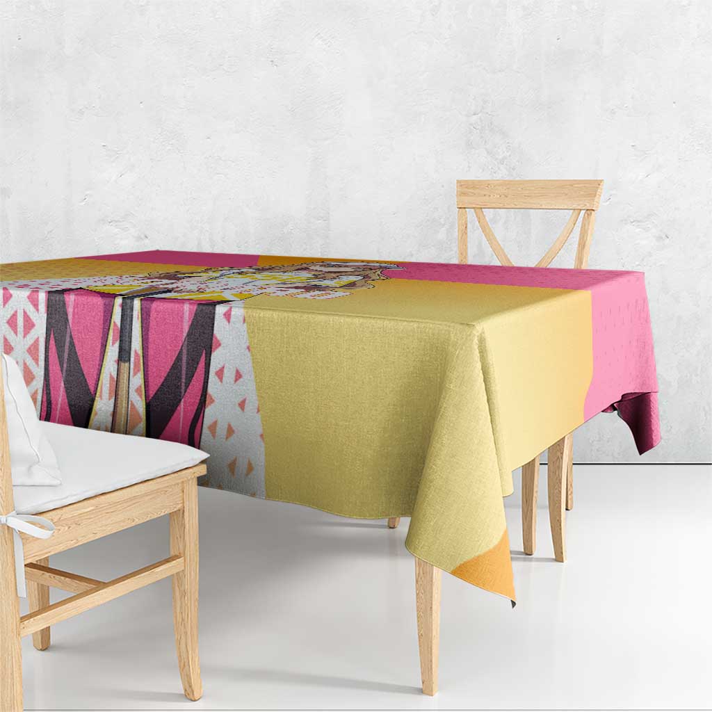 Kokoro Tablecloth Sunset Gradient Baseball Anime Style