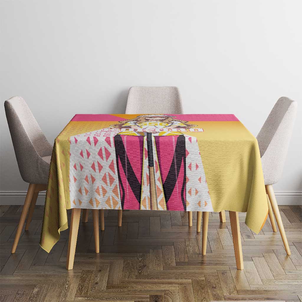 Kokoro Tablecloth Sunset Gradient Baseball Anime Style