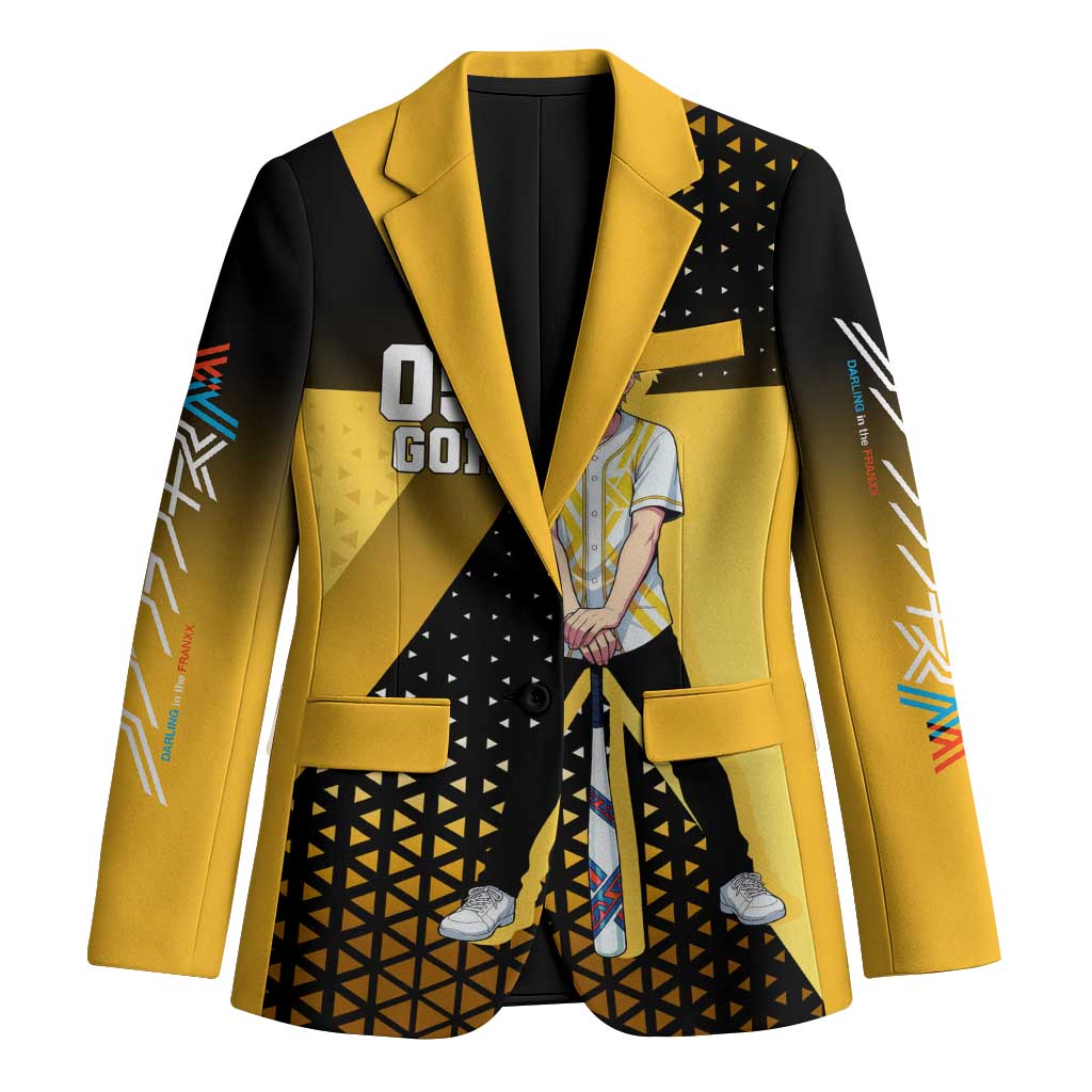 Goro Blazer Yellow Black Baseball Anime Crossover