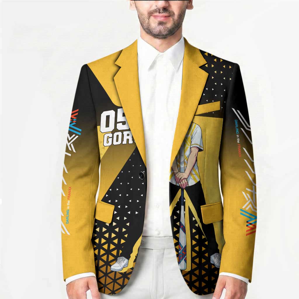 Goro Blazer Yellow Black Baseball Anime Crossover
