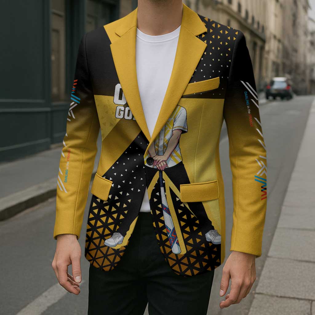 Goro Blazer Yellow Black Baseball Anime Crossover