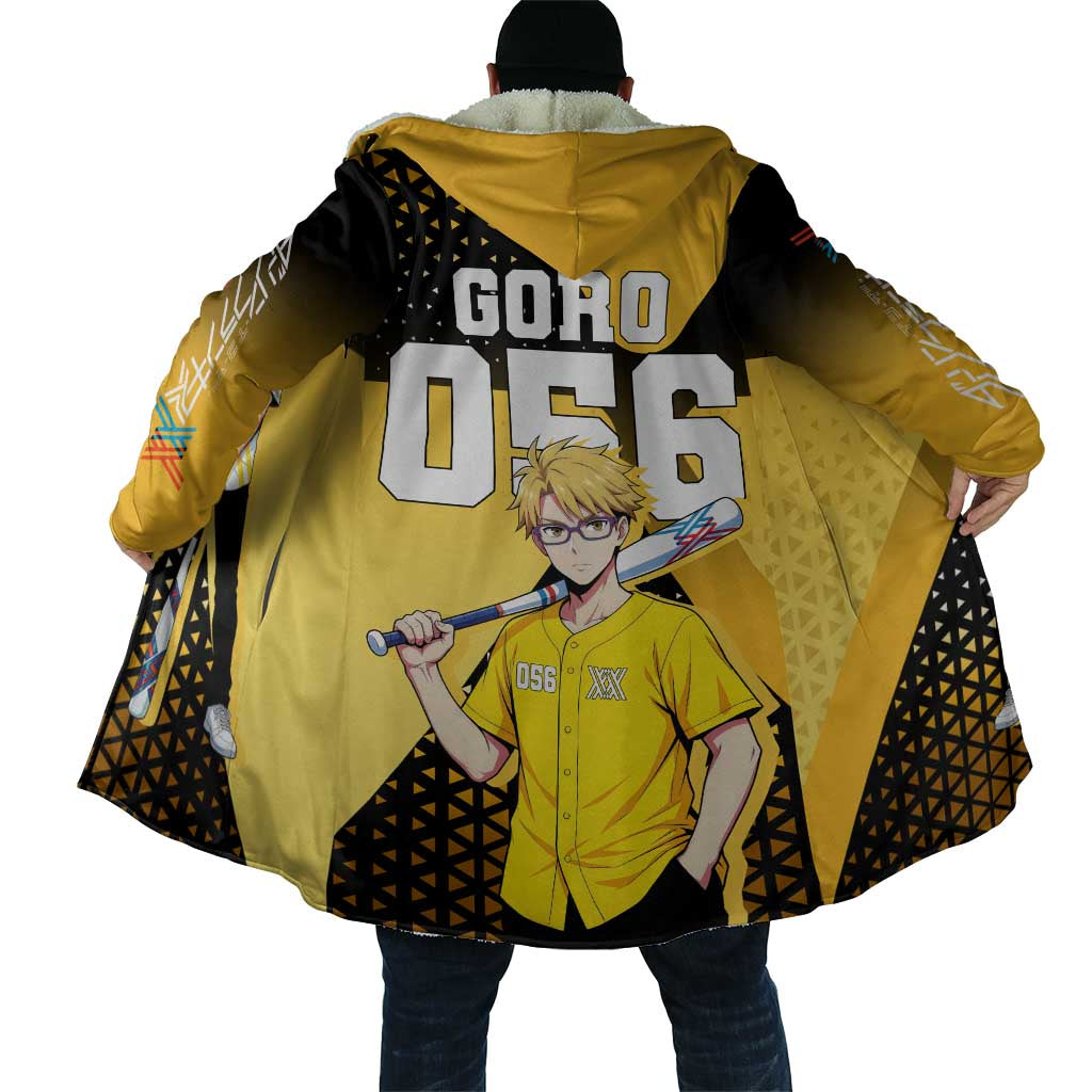 Goro Cloak Yellow Black Baseball Anime Crossover