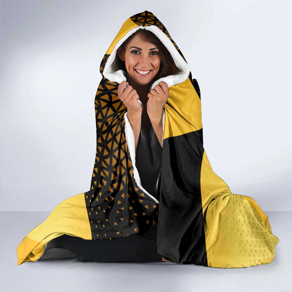 Goro Hooded Blanket Yellow Black Baseball Anime Crossover