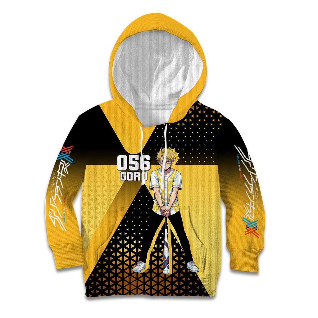 Goro Kid Hoodie Yellow Black Baseball Anime Crossover
