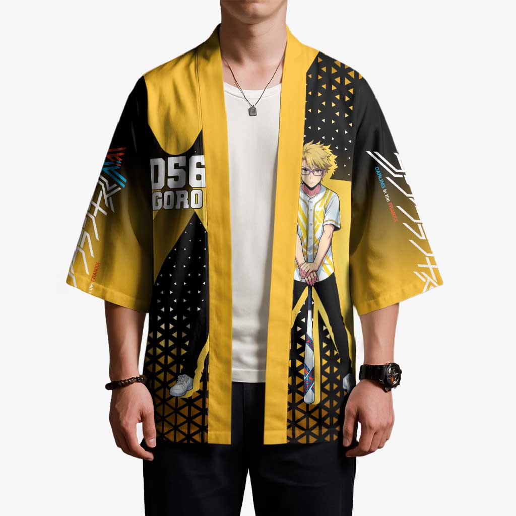 Goro Kimono Yellow Black Baseball Anime Crossover