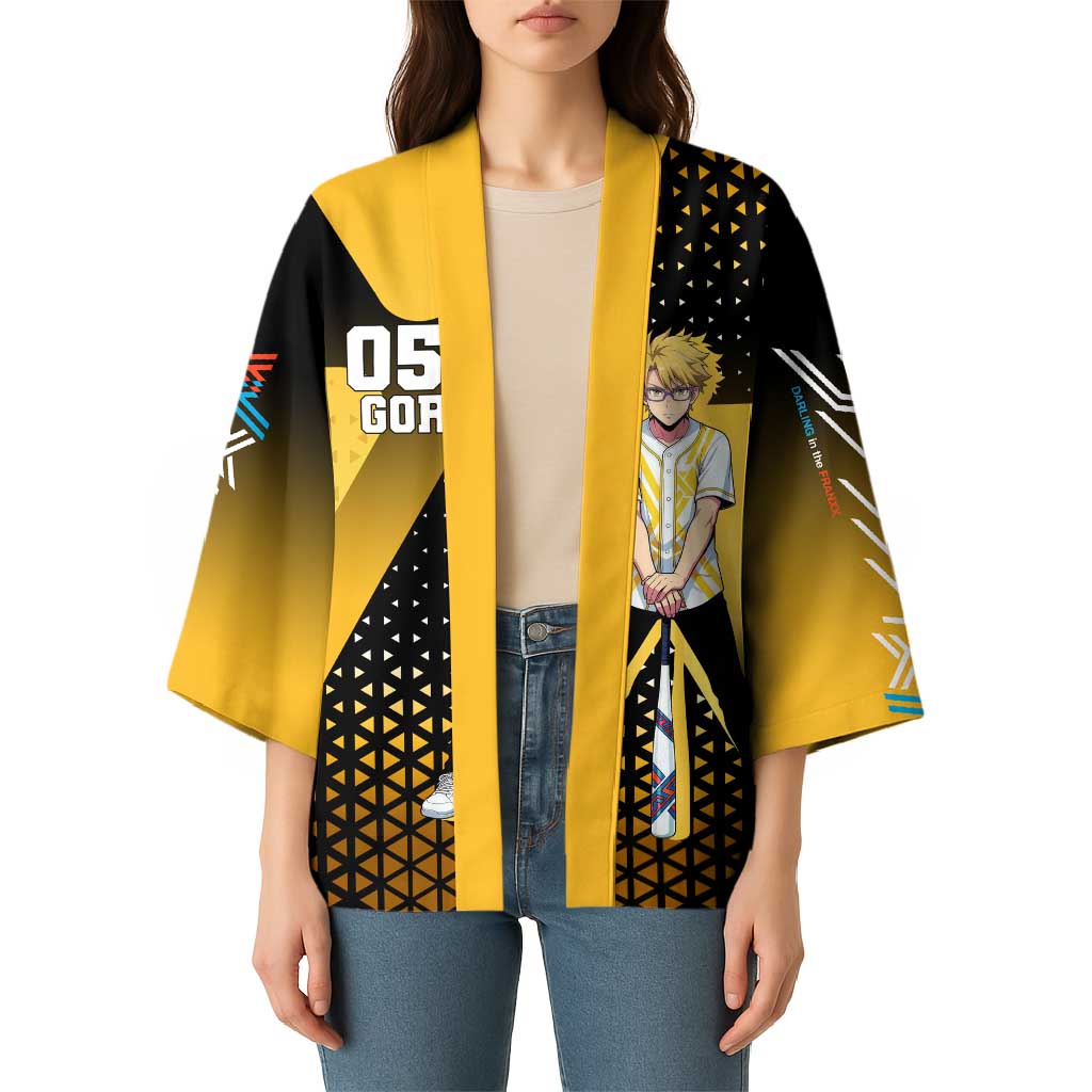 Goro Kimono Yellow Black Baseball Anime Crossover
