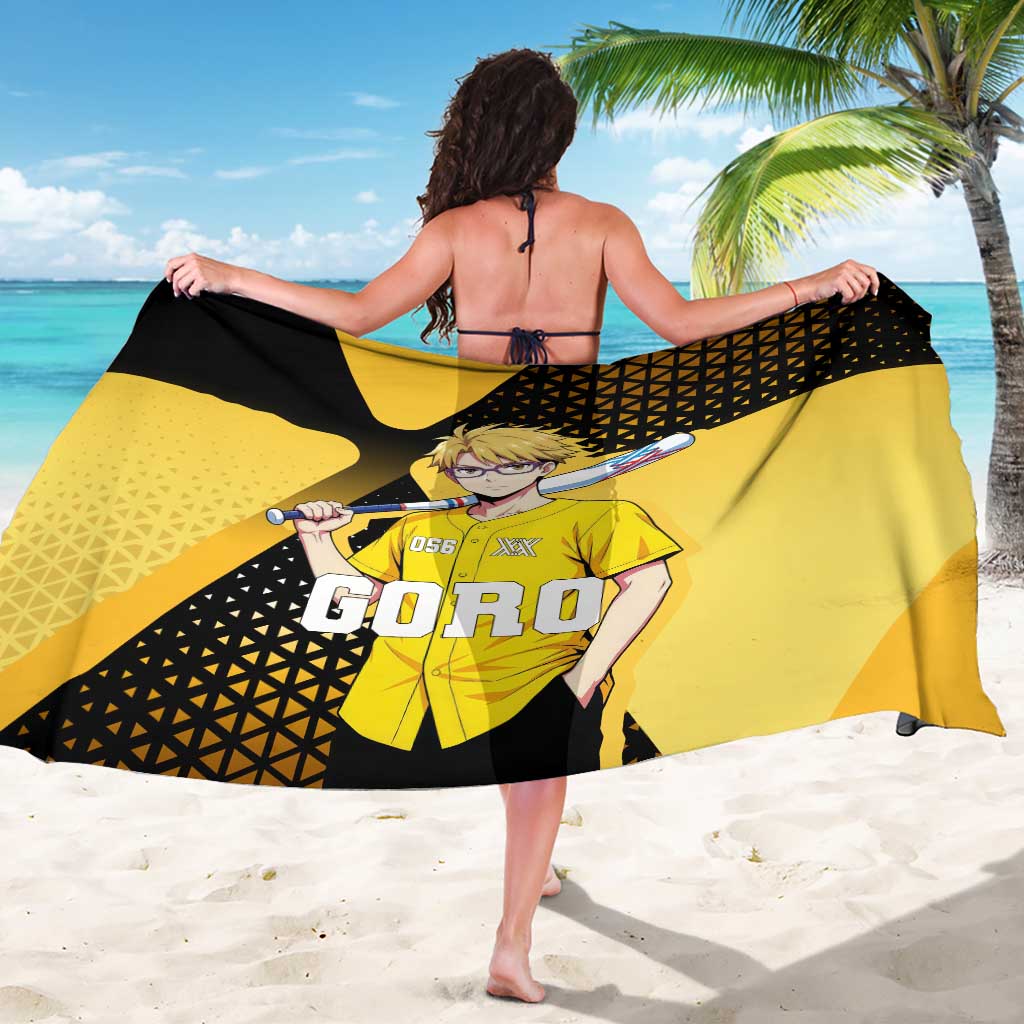 Goro Sarong Yellow Black Baseball Anime Crossover