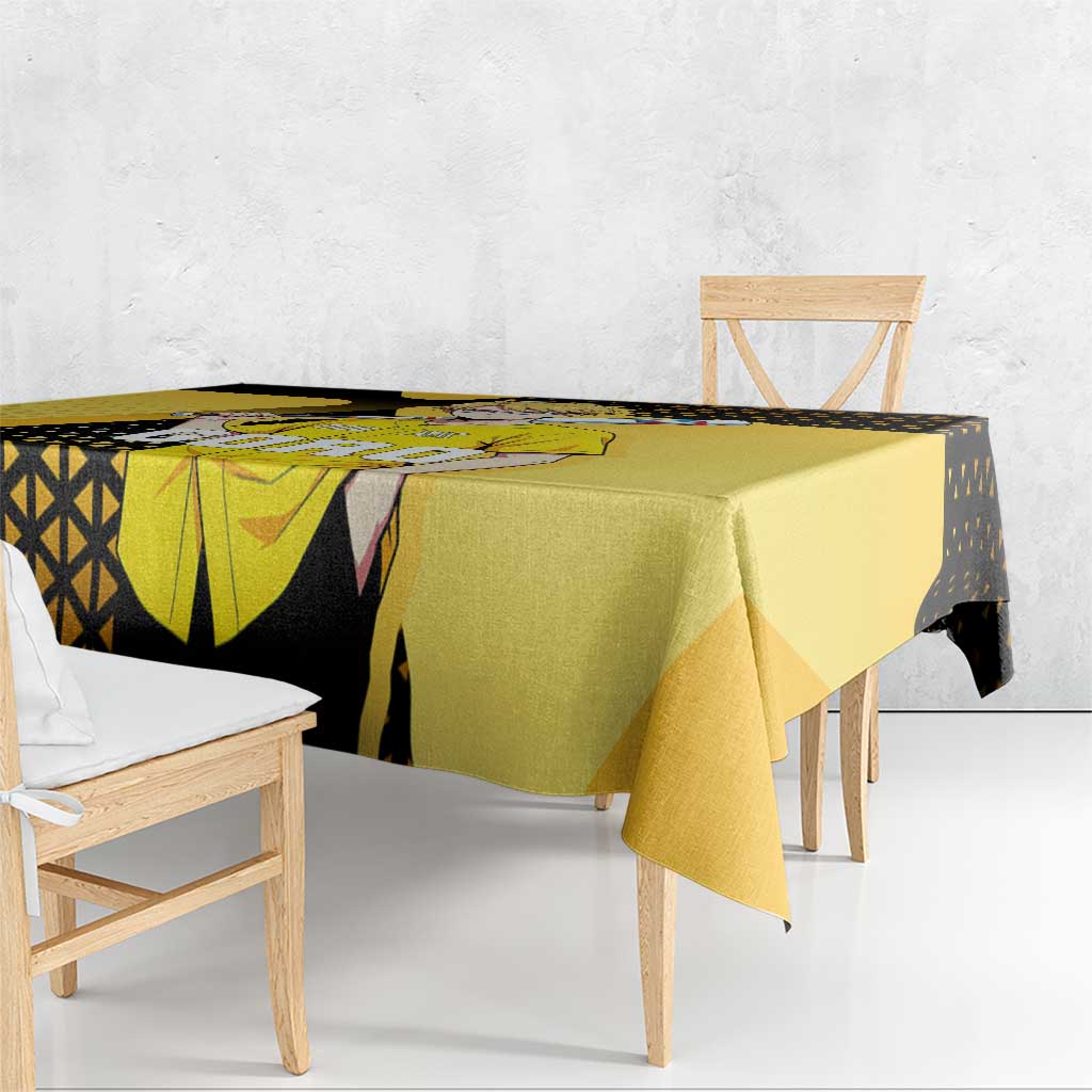 Goro Tablecloth Yellow Black Baseball Anime Crossover