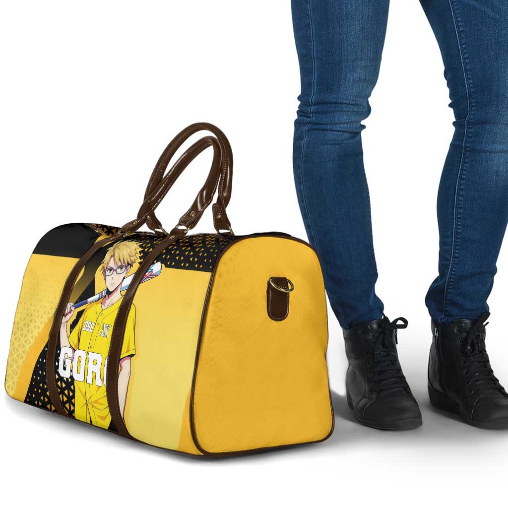 Goro Travel Bag Yellow Black Baseball Anime Crossover